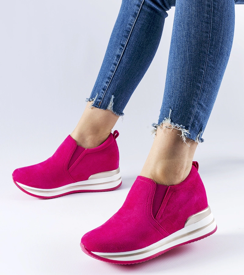 Sneakers roz cu platformă Alquippa