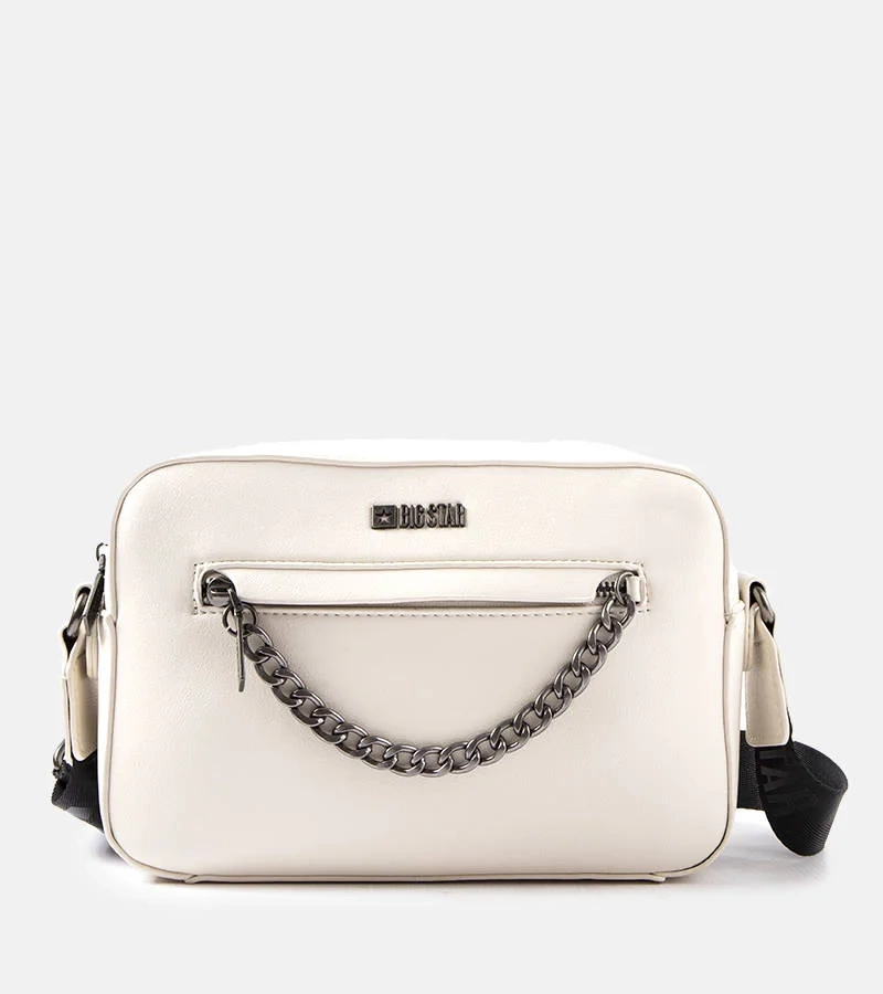 Geantă poștală bej Big Star JJ574174