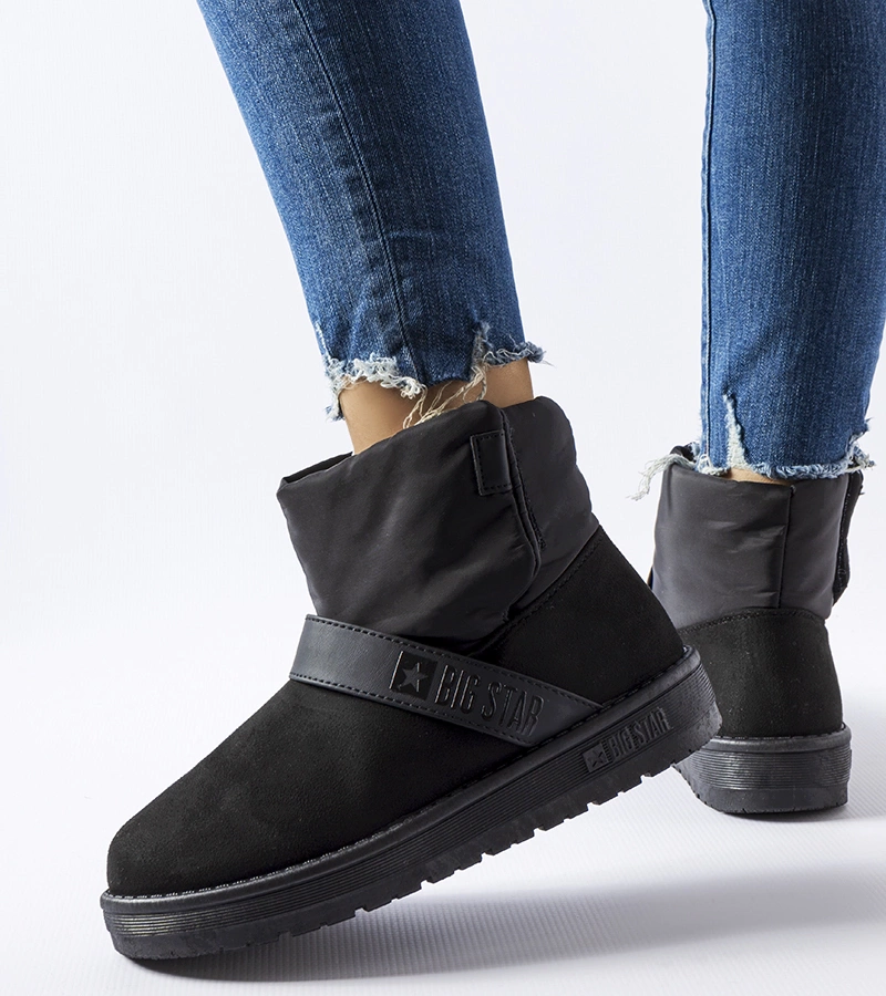 Bocanci negri căptușiți Big Star MM274151