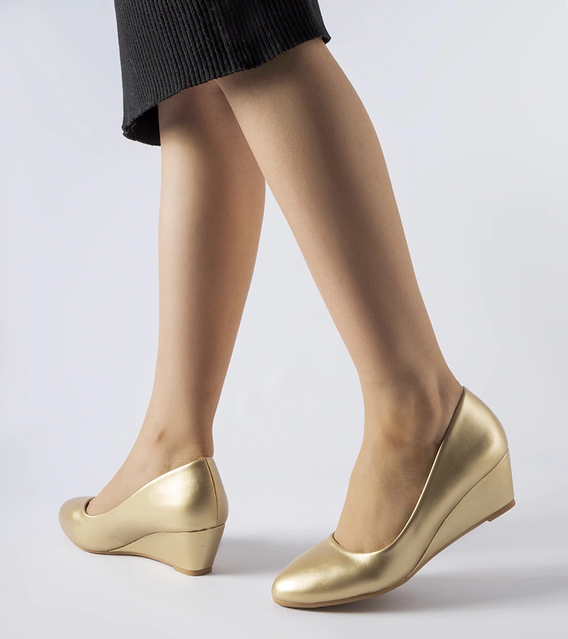 Balerini aurii cu platformă joasă Houston.