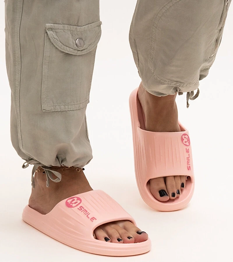 Papuci roz din spumă Labinga