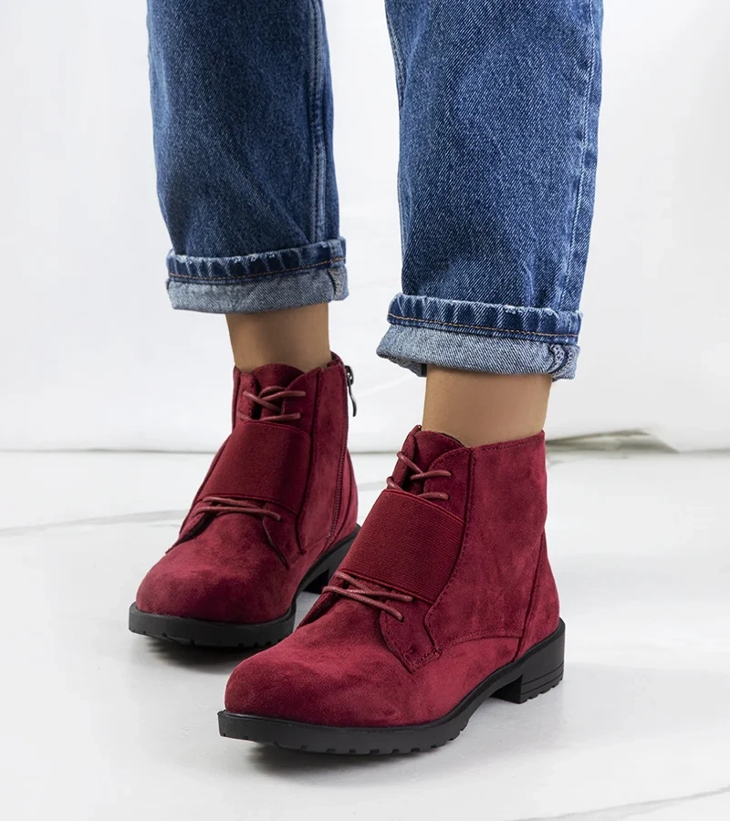 Cizme maro Manoella Maroon