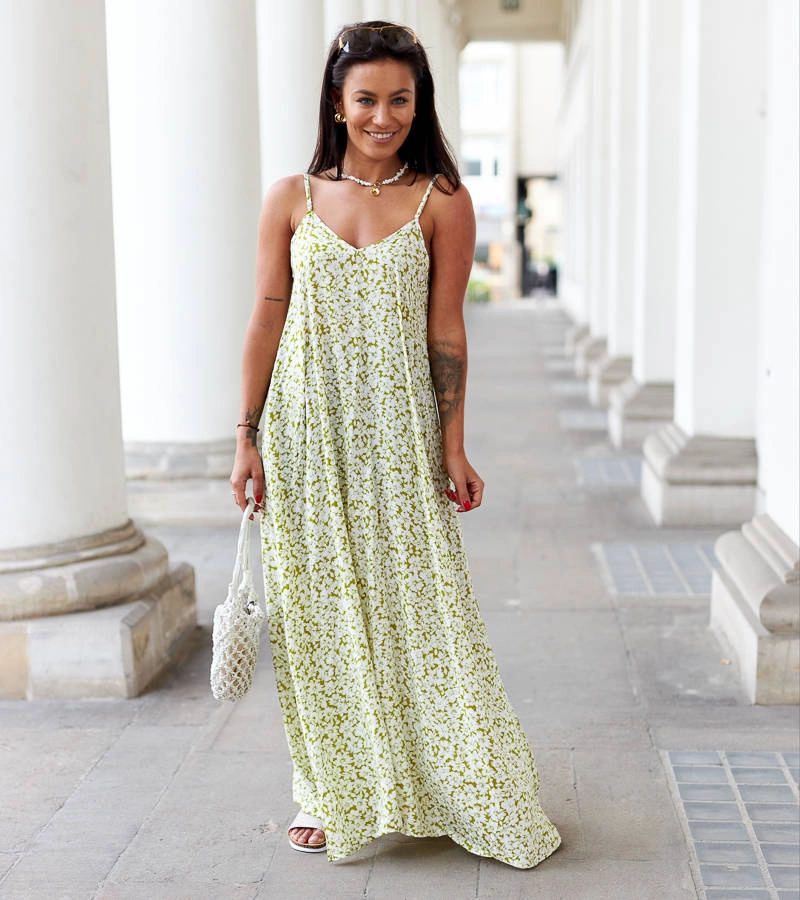 Rochie verde lejeră de Giona