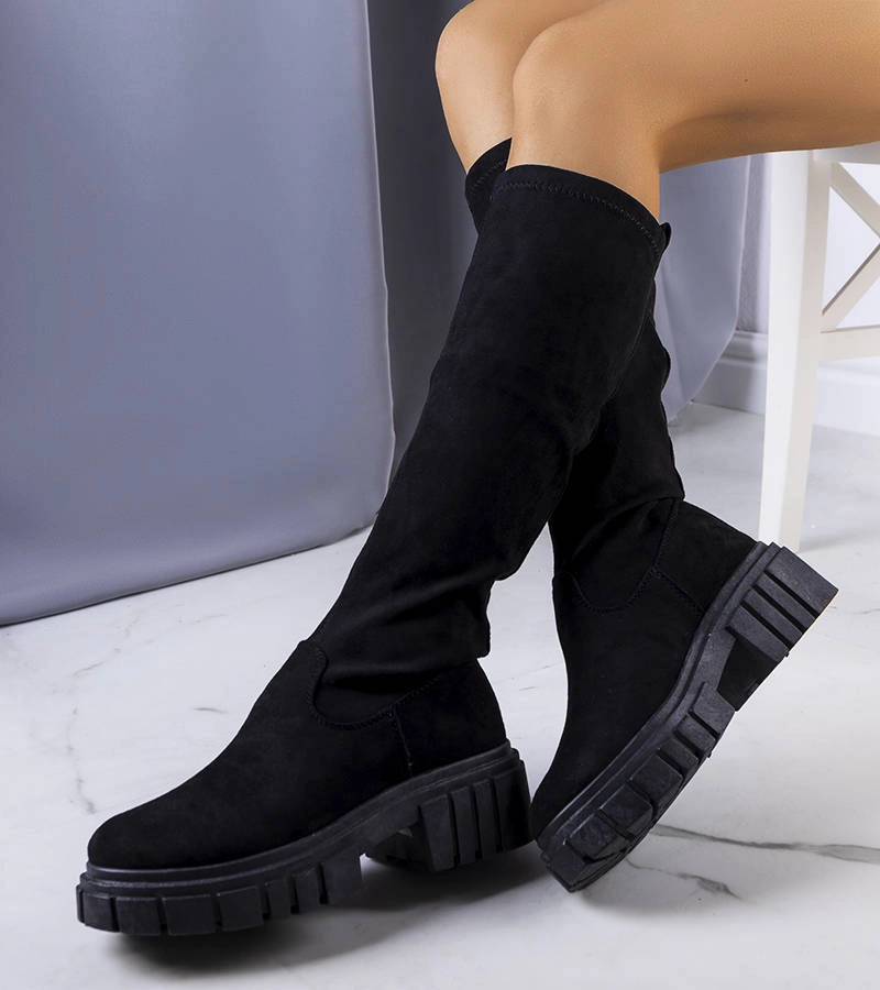 Cizme izolate Mesal negru