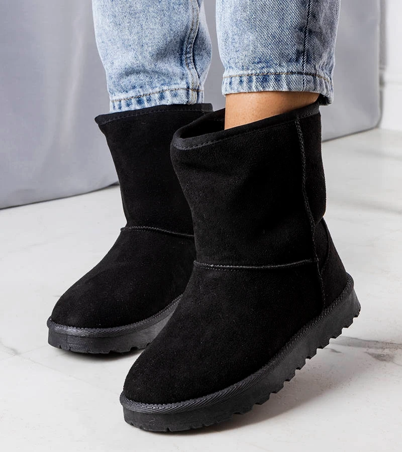 Cizme de zăpadă izolate Hank negru