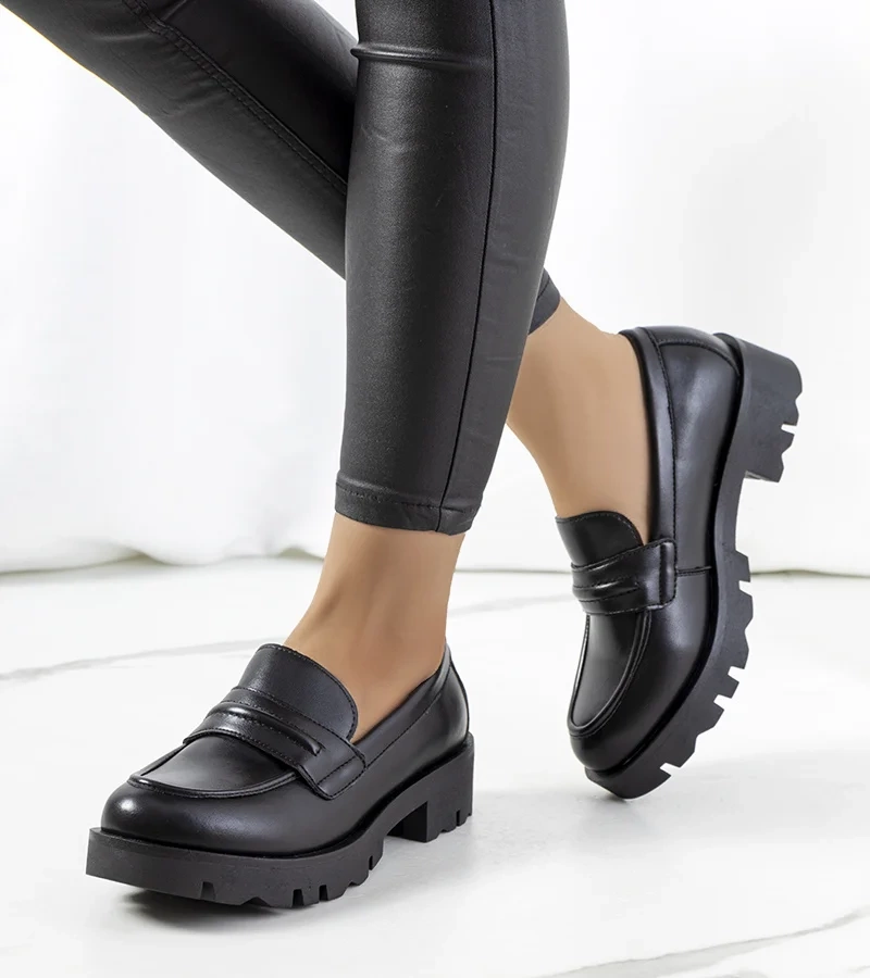 Mocasini Crotty negri