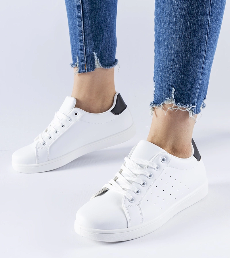 Adidași alb-negru Bourassa