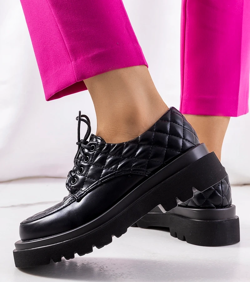 Godin's black oxfords