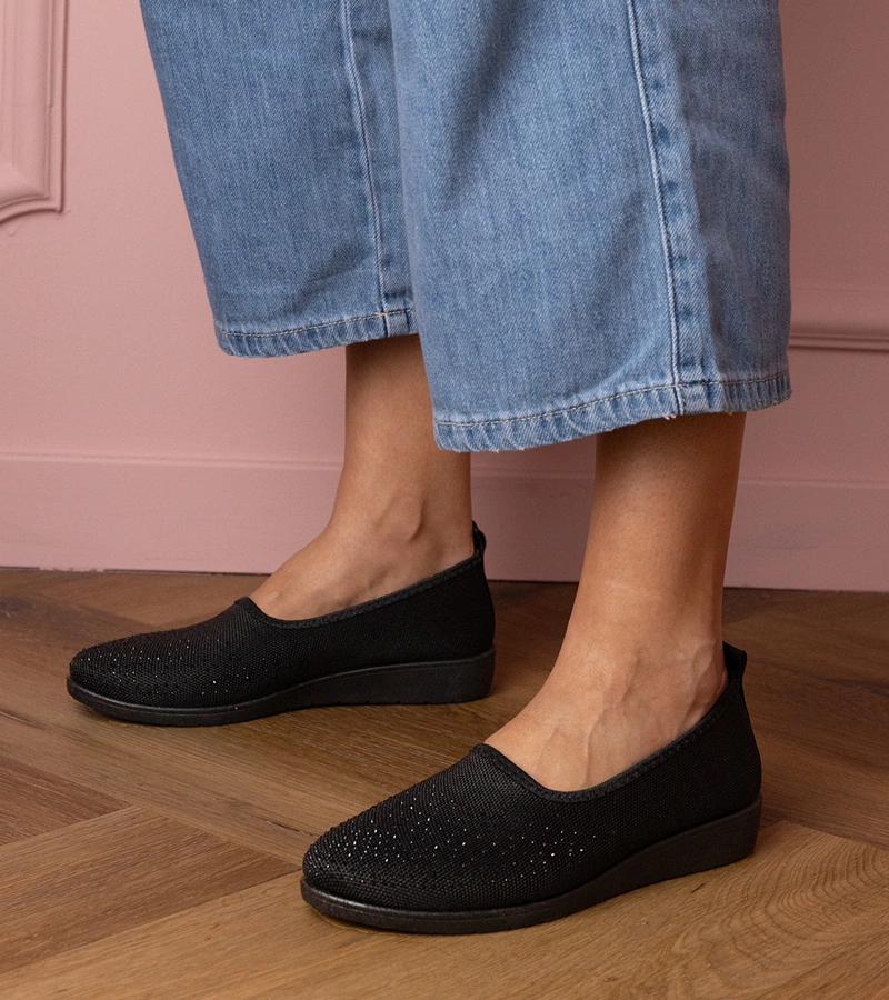 Tenisi negri de damă cu zirconii Luizet