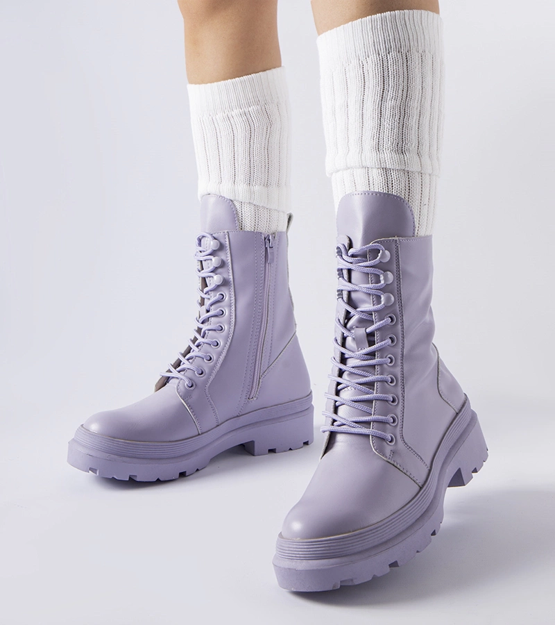 Pantofi de munte mov cu protecție Zacharie