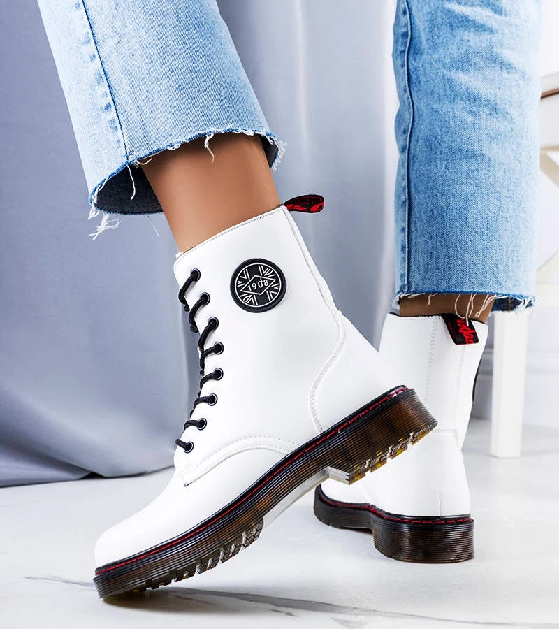 Cizme izolate albe LCJ-22-31-1439L Lee Cooper