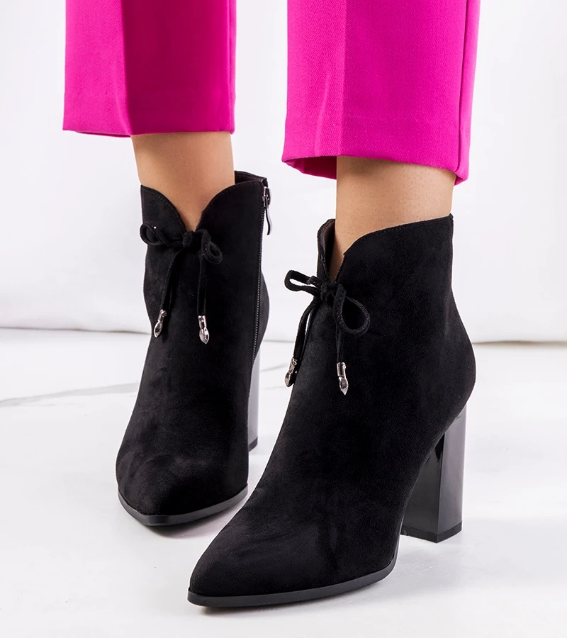 Cizme stiletto negre Deti