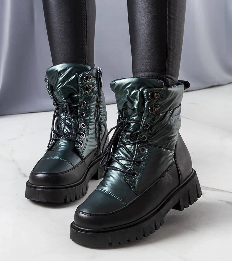 Cizme de zăpadă pentru femei Green Anderson