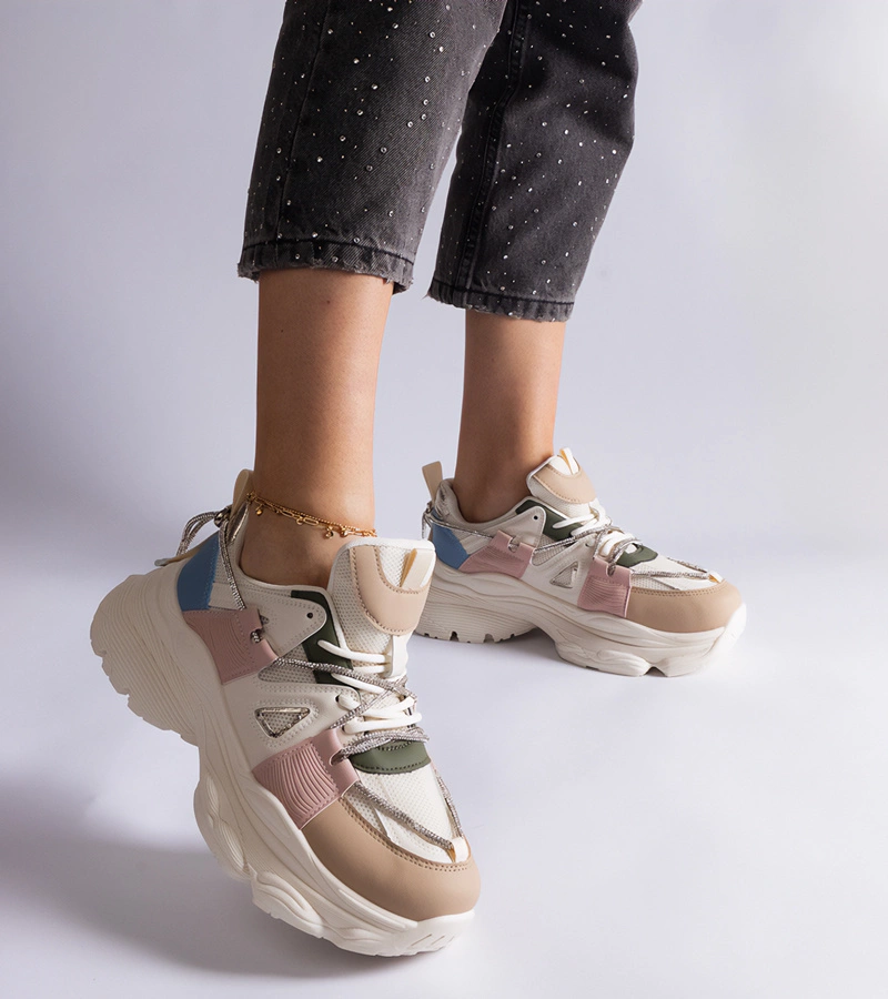 Adidași sportivi multicolori pentru femei Ivett