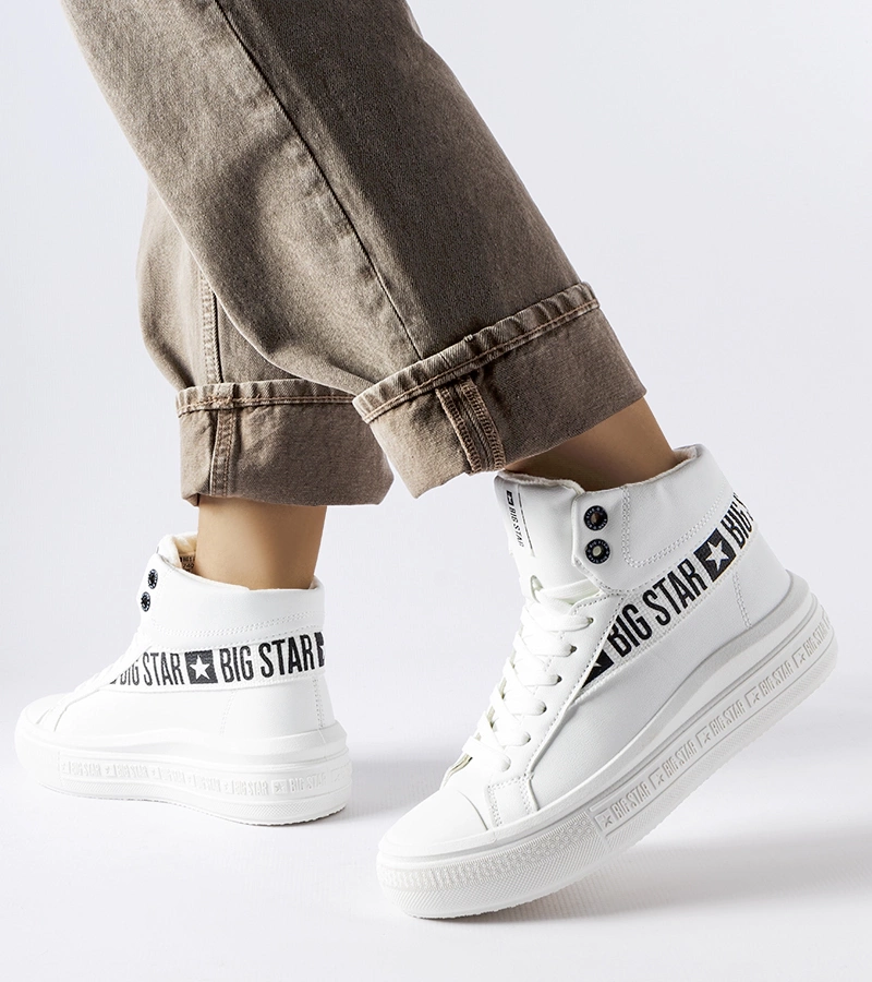 Tenisii albi căptușiți Big Star MM274009