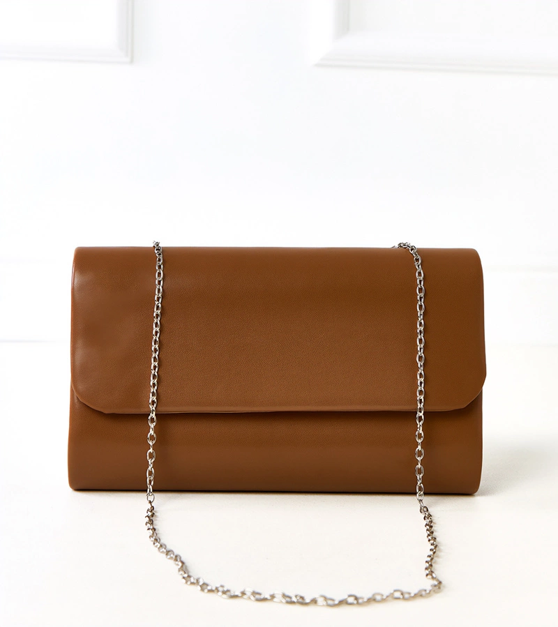 Geantă de mână plic bej Fried