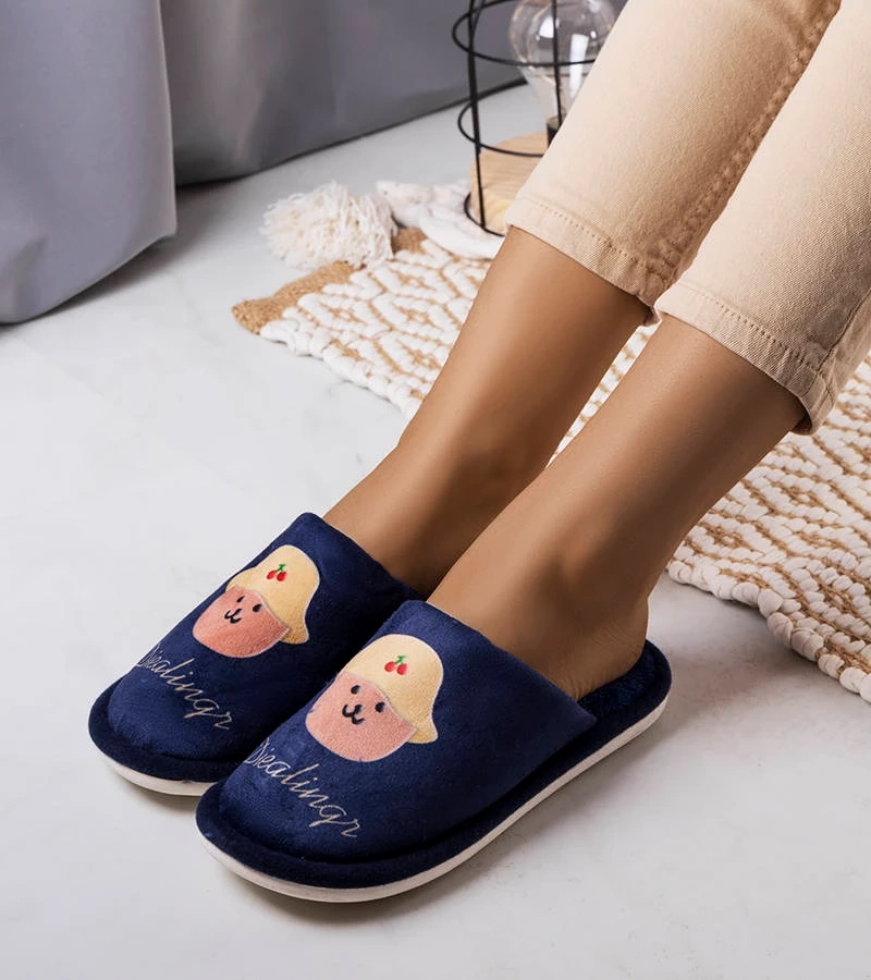 Albastru marin papuci moi Diealings