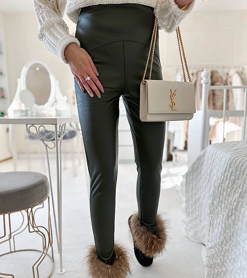 Jambiere cerate verzi mat Ronin