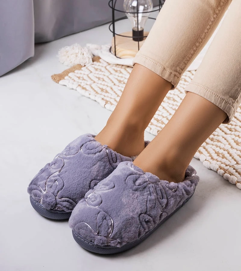 Papuci moi gri Maren