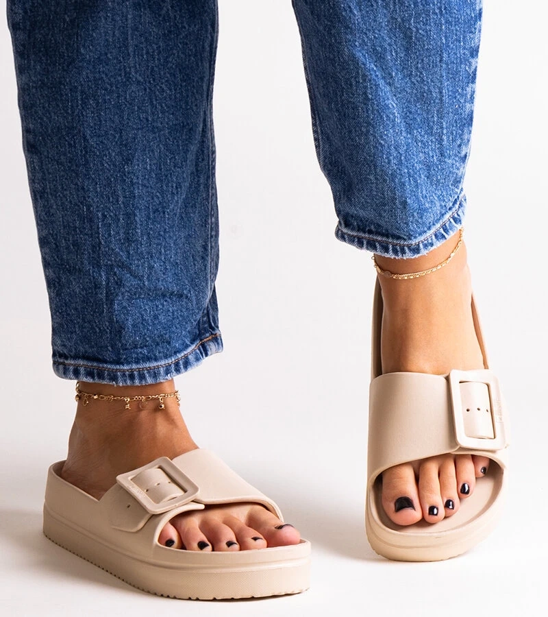 Pantofi de casă bej Big Star NN274A666 801