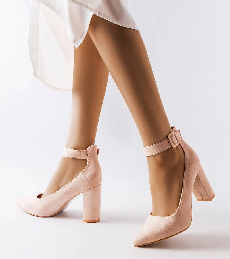 Pantofi stiletto Achen bej