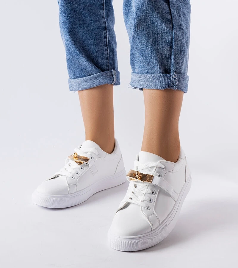 Adidași de aur alb 2JO-YD41633-01 GOLD