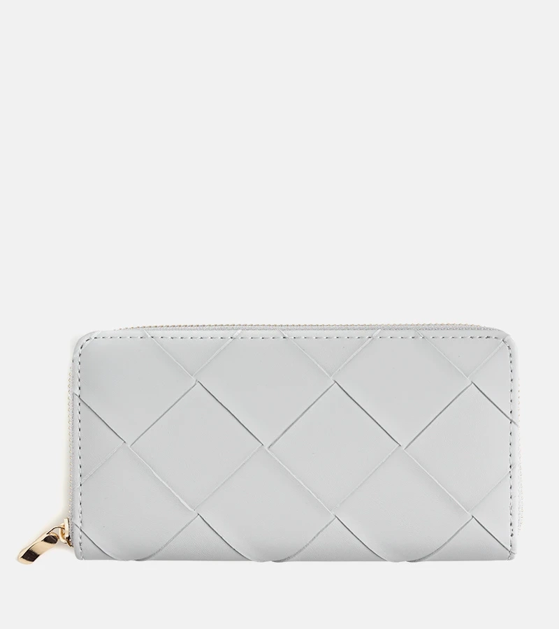 Portofel Bennett gri mat