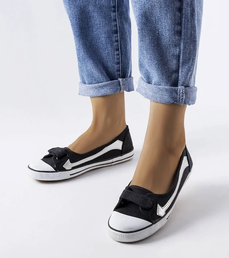 Pantofi sport Winifred din material textil negru