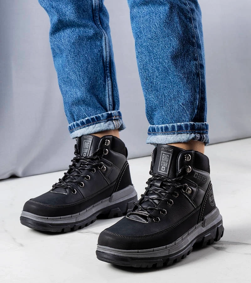 Trappers Big Star negru KK274222