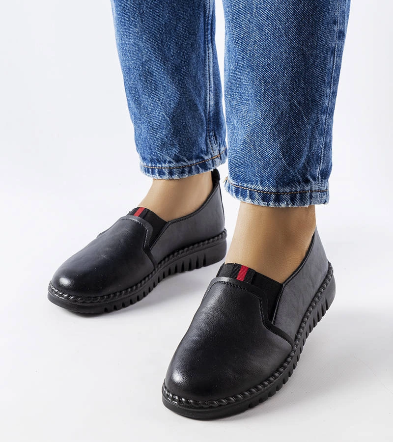 Julie mocasini negri