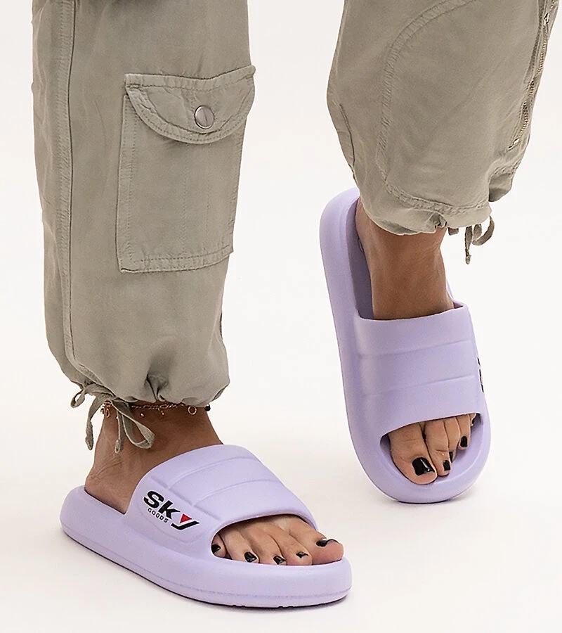 Papuci de spumă violetă Ciarsa