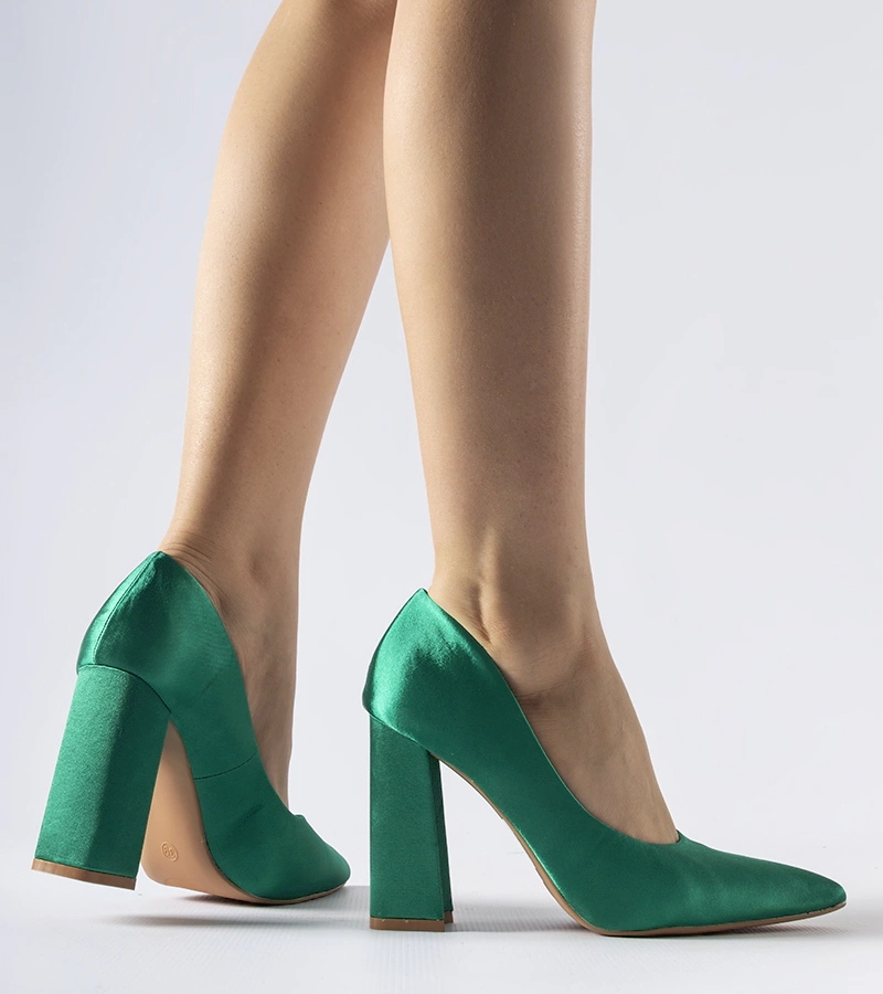 Tocuri verzi pe platforma Belle 9820 VERDE