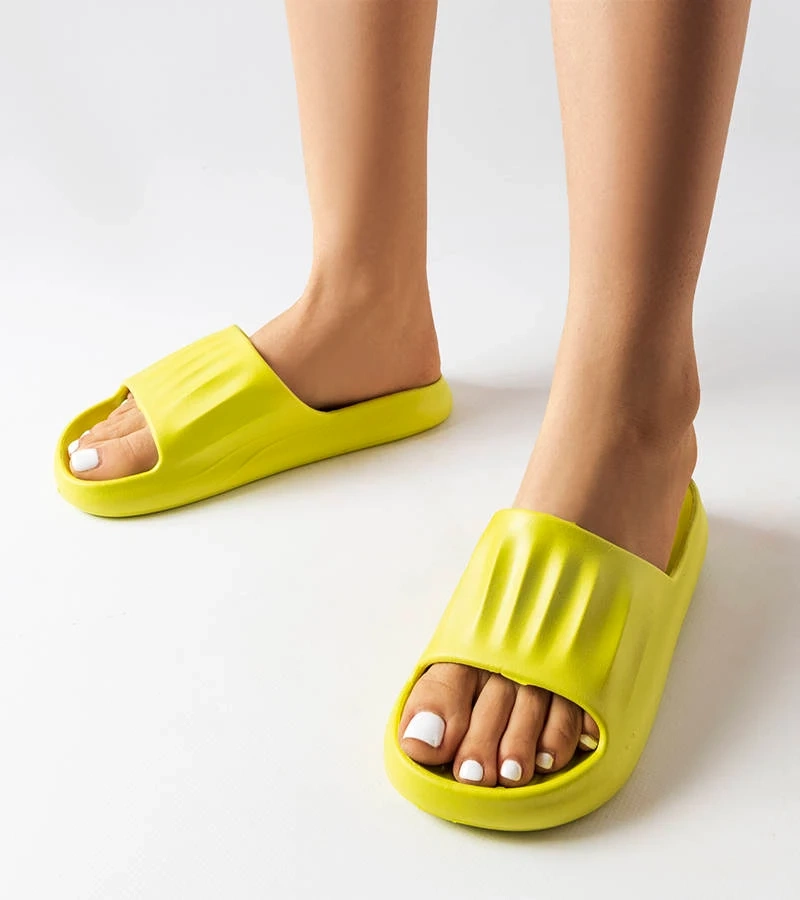 Șlapi din spumă verde Patterson