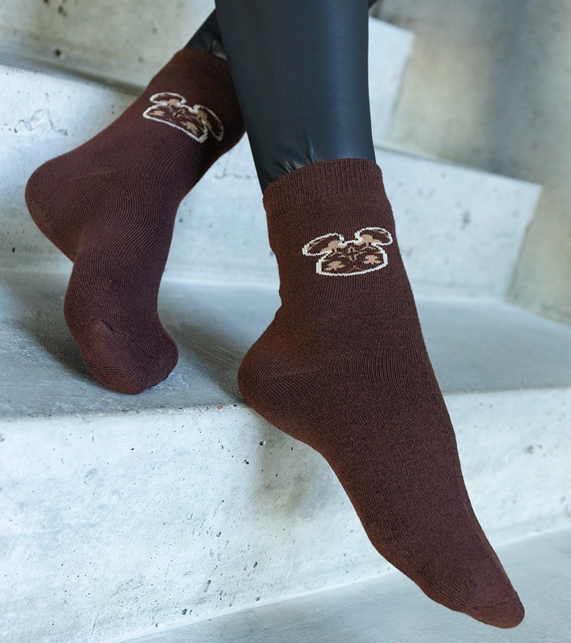 Sosete calde maro Sella