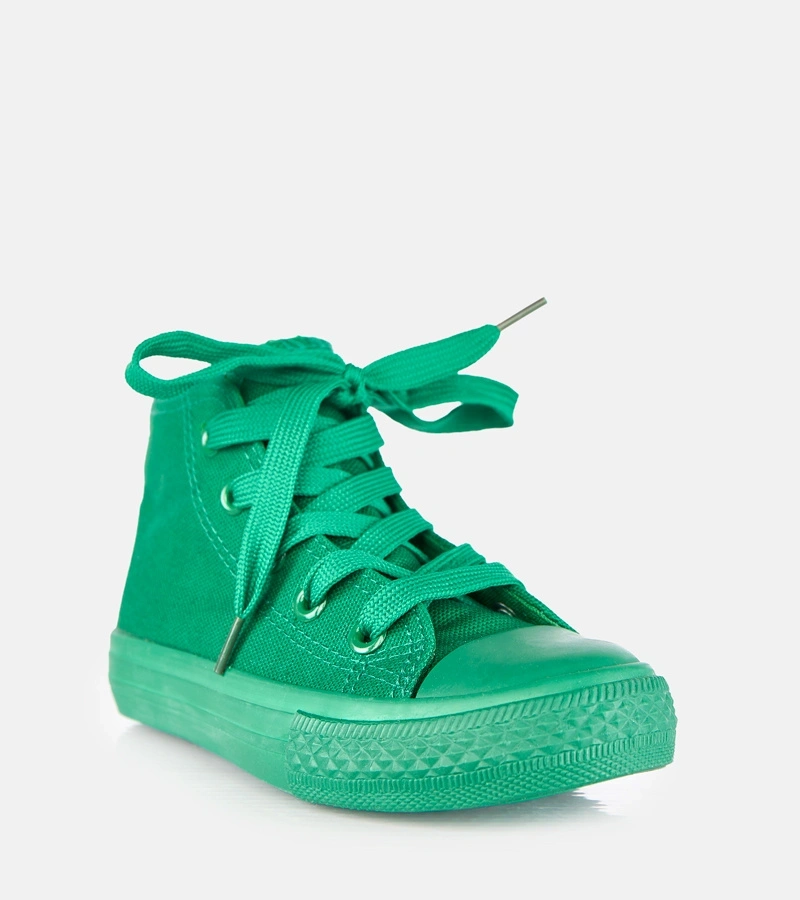 Adidași verzi pentru copii până la gleznă Jutta