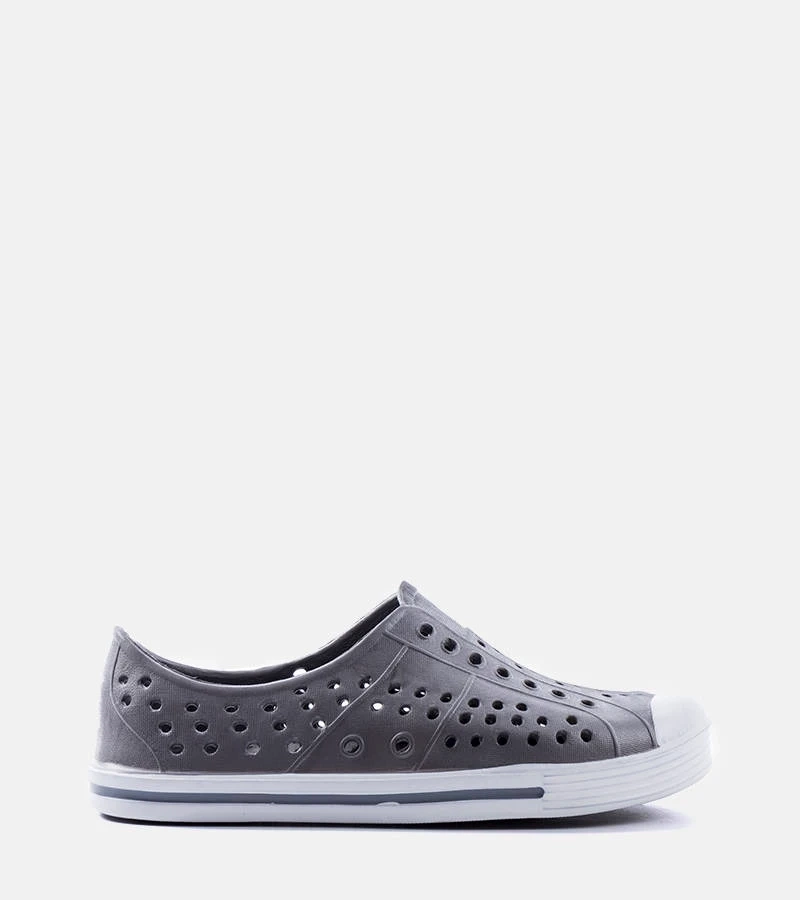 Șlapi de piscină Peppin gri pentru copii Peppin