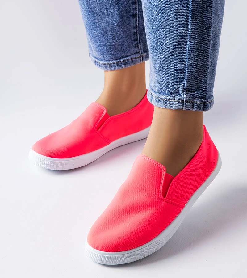 Pantofi sport roz Louisville din material textil