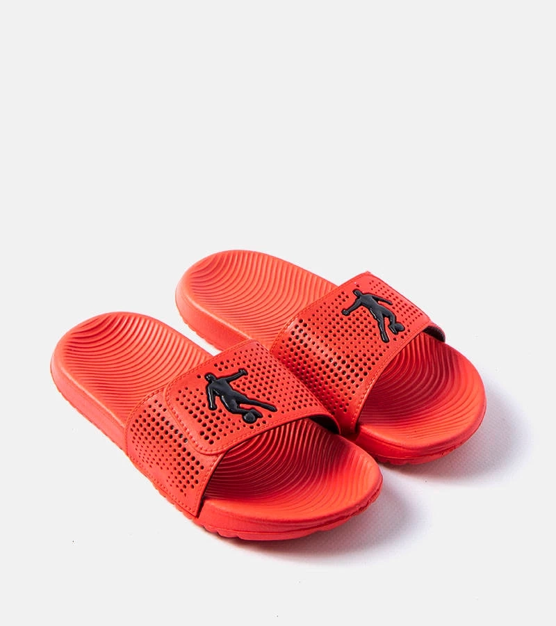 Șlapi de cauciuc pentru copii Red Athens