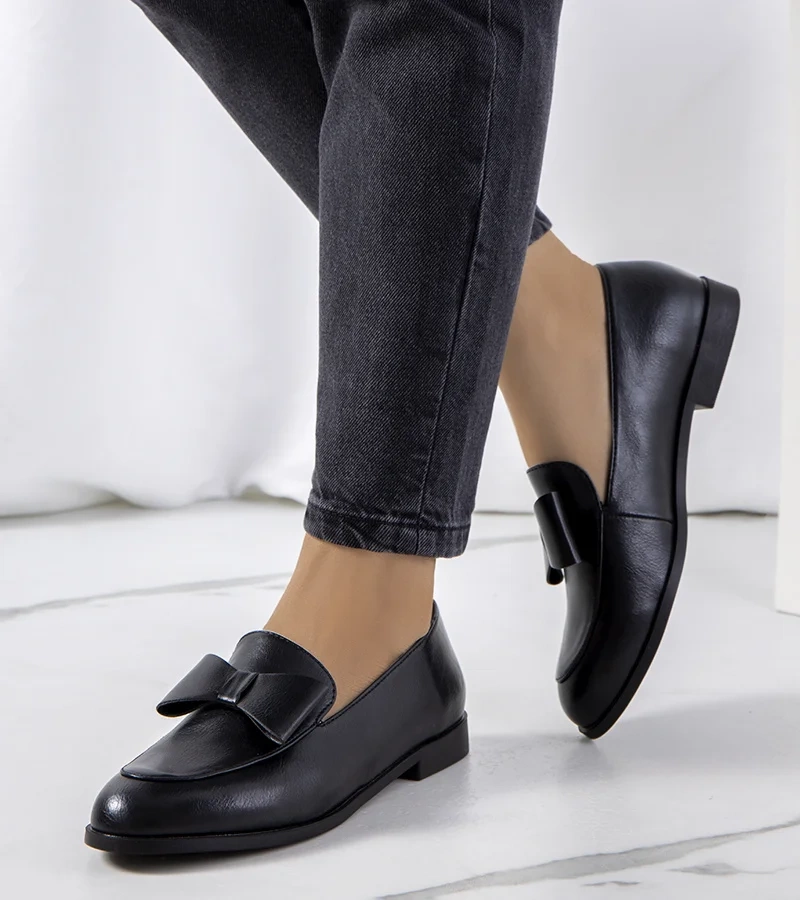 Pantofi Hoge negri pentru femei