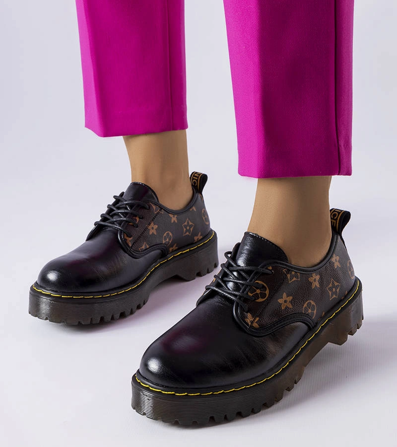 Gland negru cu inserții maro Eugenia