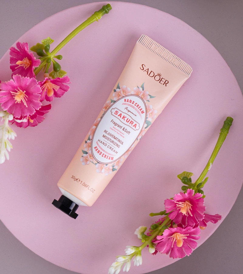 Cremă de mâini hidratantă SADOER Sakura 30 g