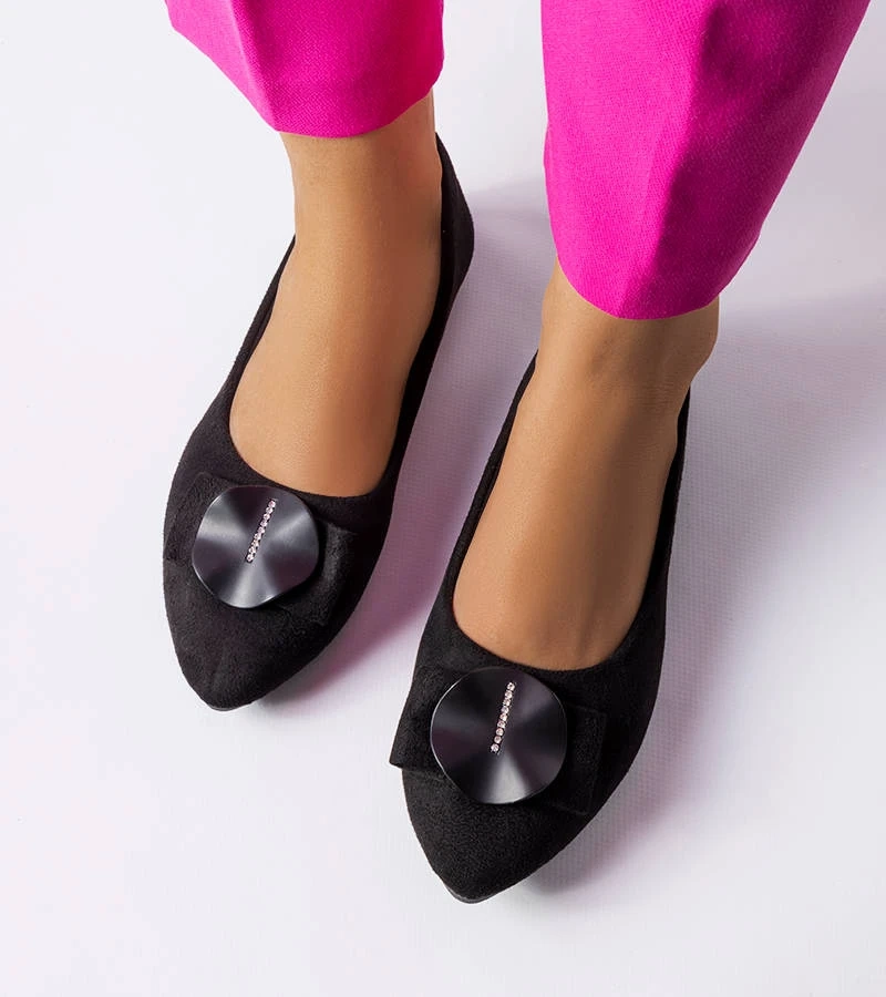 Balerini negri cu zirconii Rémy