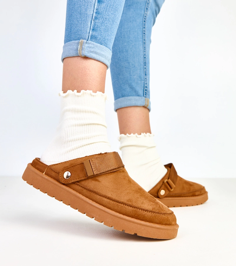 Mocasini maro cu arici Miluska