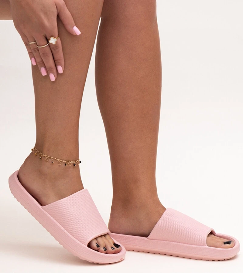 Papuci de spumă roz Ruba