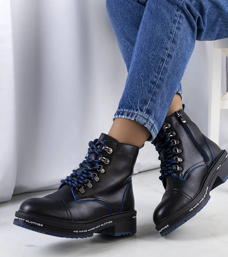 Cizme negre Cervia pentru femei