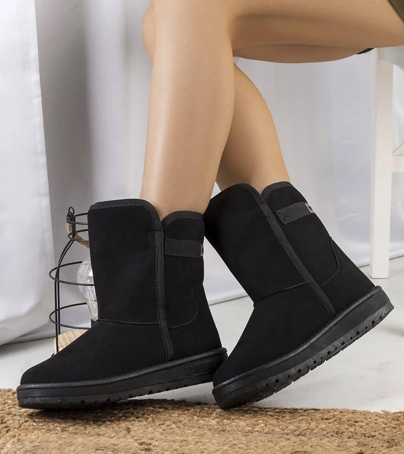 Cizme de zăpadă Big Star negre KK274618