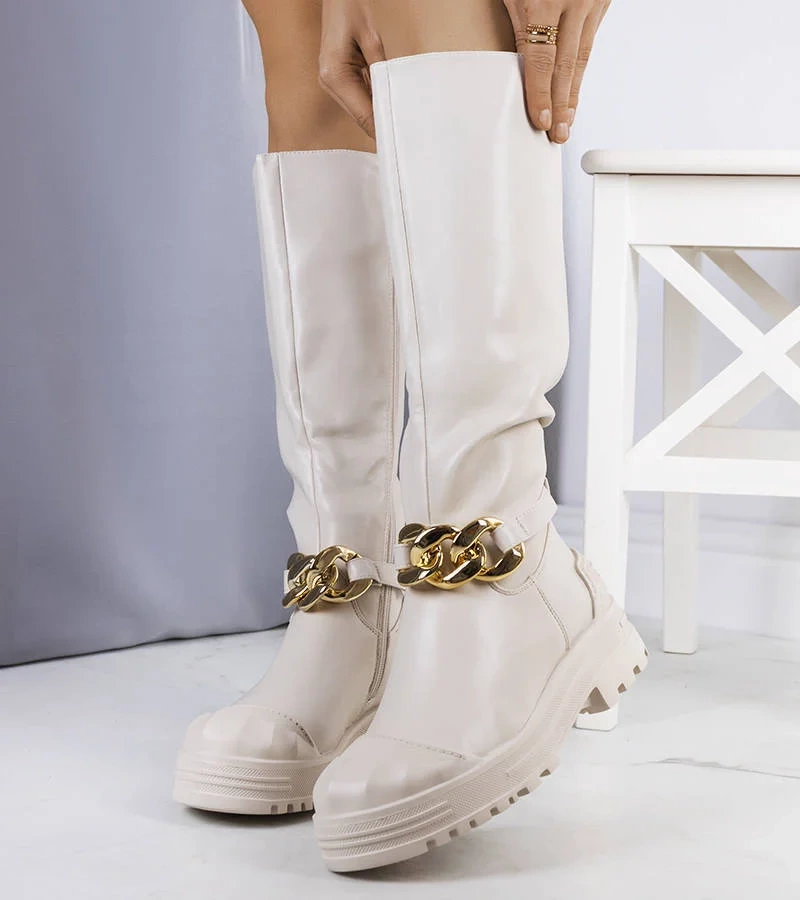 Cerreto cizme izolate bej