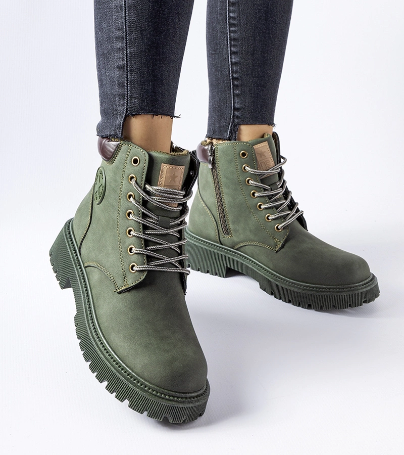 Cizme călduroase verzi Doutor