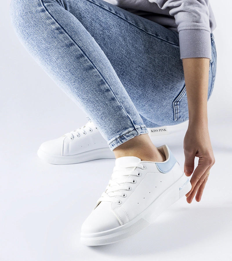 Adidași Leland albastru cu alb