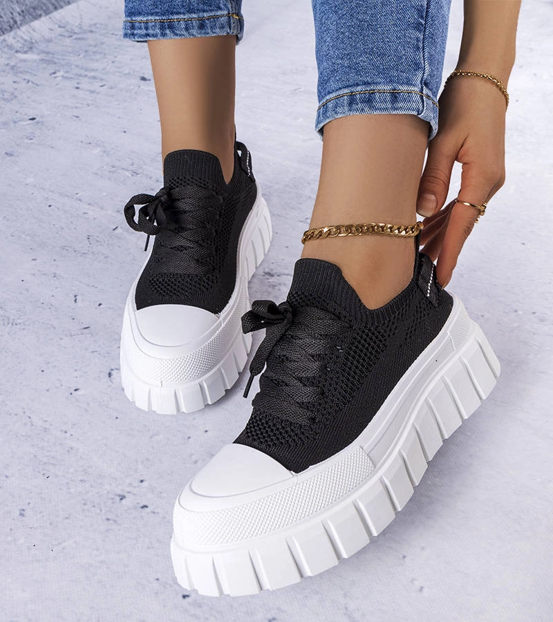 Pantofi cu platformă Dubeau negri